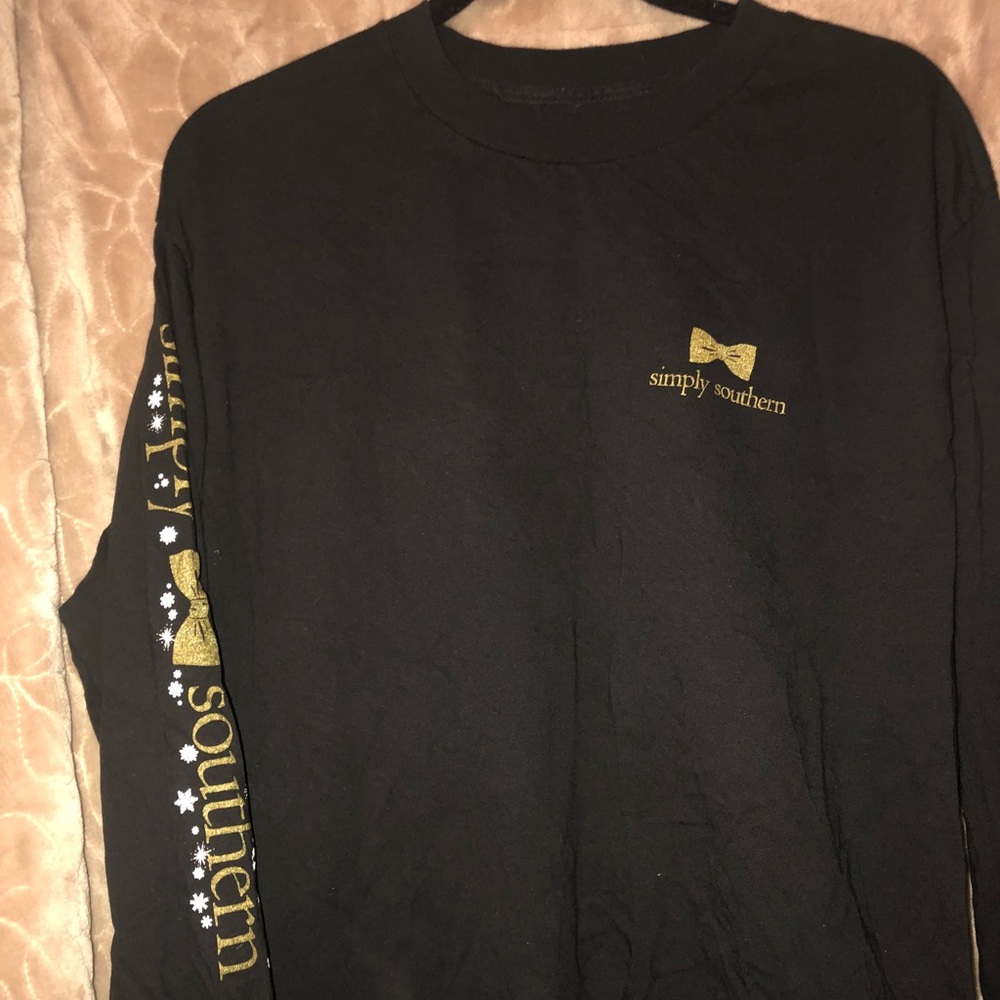 Black simply Southern shirt